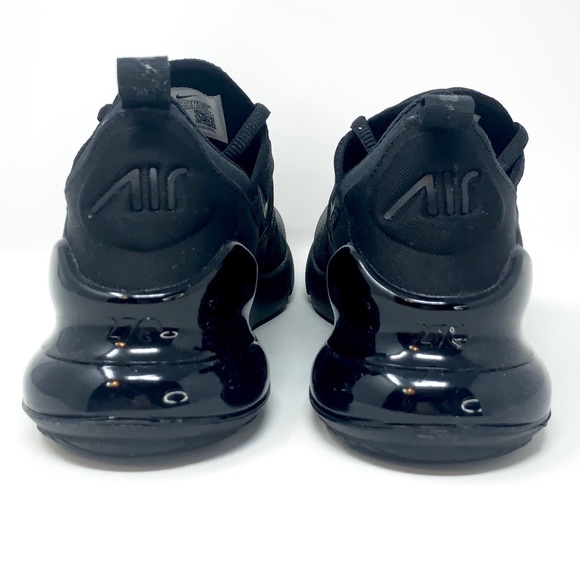 Nike Air Max 270 'Triple Black' GS Sizes - Picture 5 of 8